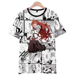 Foto 1 | Foto 1 | Venta Internacional-Camiseta Niconico Mushoku Tensei Anime con Impresión 3d