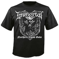 Camiseta Rockinstone Immortal Northern Chaos Gods 180 G/m² - Venta Internacional.