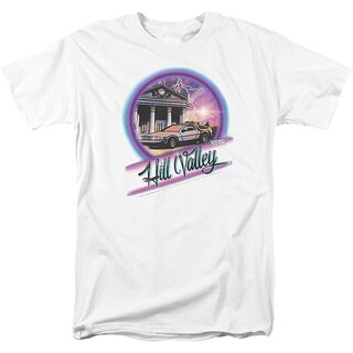 Foto 1 | Foto 1 | Camiseta Rockinstone Airbrush Hill Valley Regreso Al Futuro - Venta Internacional.
