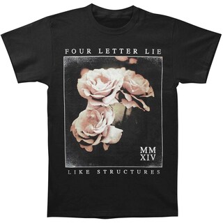 Foto 1 | Foto 1 | Camiseta Four Letter Lie Roses Para Hombre - Venta Internacional.