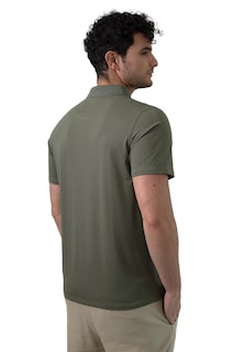 Foto 4 | Foto 4 | Playera Regular Generra Fit de Cuello Tipo Polo Verde