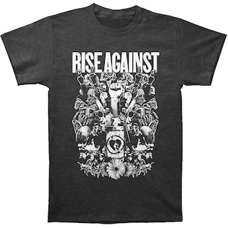 Foto 1 | Foto 1 | Camiseta Rockinstone Rise Against Protest 180 G/m² 100% Algodón - Venta Internacional.
