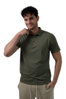 Foto 2 | Foto 2 | Playera Regular Generra Fit de Cuello Tipo Polo Verde