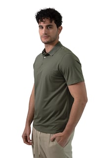 Foto 3 | Foto 3 | Playera Regular Generra Fit de Cuello Tipo Polo Verde