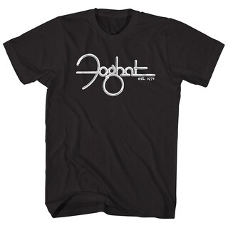 Foto 1 | Foto 1 | Camiseta Rockinstone Foghat Est. 1971 100% Algodón - Venta Internacional.