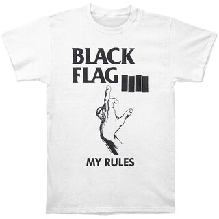 Foto 1 | Foto 1 | Camiseta Rockinstone Black Flag My Rules Para Hombre - Venta Internacional.