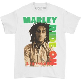 Foto 1 | Foto 1 | Camiseta Rockinstone Bob Marley Ride On Pose Para Hombre - Venta Internacional.