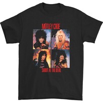 Camiseta Rockinstone Motley Crue Panels 100% Algodón - Venta Internacional.