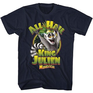 Foto 1 | Foto 1 | Camiseta Rockinstone Madagascar Kingjulien 100% Algodón - Venta Internacional.
