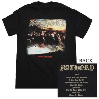 Foto 1 | Foto 1 | Camiseta Bathory Blood Fire Death Bathory Para Hombre - Venta Internacional.