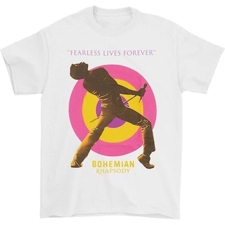 Foto 1 | Foto 1 | Camiseta Rockinstone Queen Fearless Lives Forever Para Mujer - Venta Internacional.