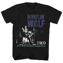 Camiseta Rockinstone Howlin' Wolf 1969 Ann Arbor Blues Festiv - Venta Internacional.