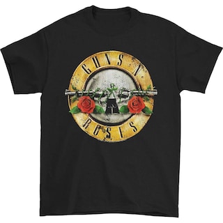 Foto 1 | Foto 1 | Camiseta Rockinstone Guns N Roses Distressed Bullet - Venta Internacional.