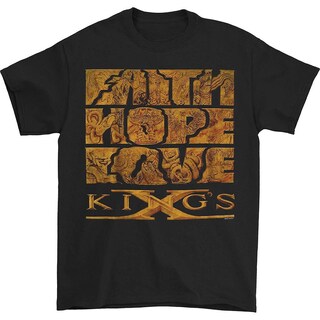 Foto 1 | Foto 1 | Camiseta Rockinstone Kings X Faith Hope Love para Hombre - Venta Internacional