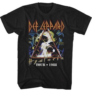 Foto 1 | Foto 1 | Camiseta Rockinstone Black Hysteria Tour Def Leppard - Venta Internacional.