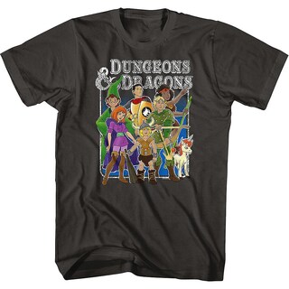Foto 1 | Foto 1 | Camiseta Rockinstone Animated Friends Dungeons & Dragons - Venta Internacional.