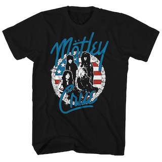 Foto 1 | Foto 1 | Camiseta Rockinstone Motley Crue Stars & Studs 100% Algodón - Venta Internacional.