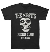 Camiseta Rockinstone Misfits Fiend Club 180 G/m² 100% Algodón - Venta Internacional.