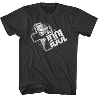 Foto 1 | Foto 1 | Camiseta Cross Billy Idol Para Hombre Rockinstone 100% Algodón - Venta Internacional.