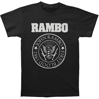 Foto 1 | Foto 1 | Camiseta Rambo Rambones Rockinstone 100% Algodón - Venta Internacional.