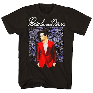 Foto 1 | Foto 1 | Camiseta Rockinstone Panic At The Disco Blue Wall Para Hombre - Venta Internacional.
