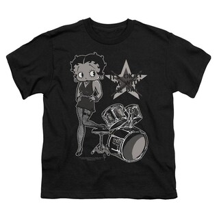 Foto 1 | Foto 1 | Camiseta Rockinstone Betty Boop With The Band Para Jóvenes - Venta Internacional.