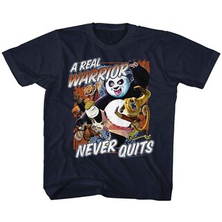 Foto 1 | Foto 1 | Camiseta Rockinstone Kung Fu Panda Nvr Para Jóvenes - Venta Internacional.