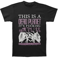 Camiseta Rockinstone Oceano Dead Planet 100% Algodón - Venta Internacional