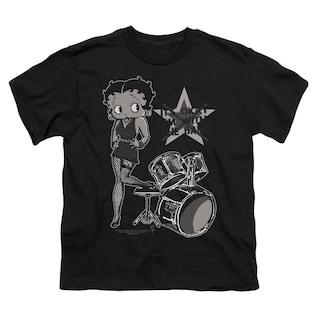 Foto 1 | Foto 1 | Camiseta Rockinstone Betty Boop With The Band Para Jóvenes - Venta Internacional.