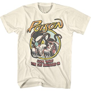 Foto 1 | Foto 1 | Camiseta Rockinstone Animated Look What The Cat Draged In Po - Venta Internacional.