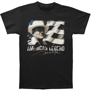 Foto 1 | Foto 1 | Camiseta Rockinstone John Wayne American Legend Flag Photo & - Venta Internacional.