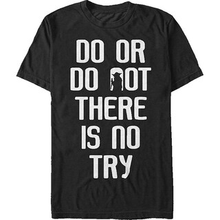 Foto 1 | Foto 1 | Camiseta Rockinstone Yoda Do Or Not Star Wars 180 G/m² - Venta Internacional.