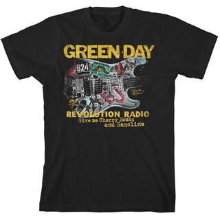 Foto 1 | Foto 1 | Camiseta Rockinstone Green Day Blue 180 G/m² 100% Algodón - Venta Internacional.