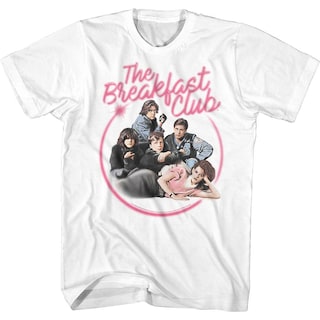 Foto 1 | Foto 1 | Camiseta Rockinstone Airbrush Breakfast Club, 180 G/m², 100% Algodón - Venta Internacional.