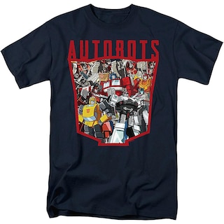 Foto 1 | Foto 1 | Camiseta Rockinstone Autobots Logo Collage Transformers - Venta Internacional.