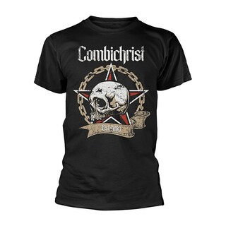 Foto 1 | Foto 1 | Camiseta Rockinstone Combichrist Skull 100% Algodón - Venta Internacional.