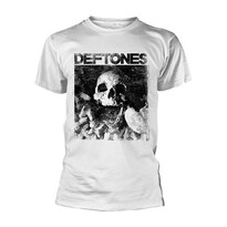 Camiseta Rockinstone Deftones Skull 100% Algodón - Venta Internacional.