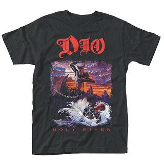 Foto 1 | Foto 1 | Camiseta Rockinstone Dio Holy Diver 180 G/m², 100% Algodón - Venta Internacional.