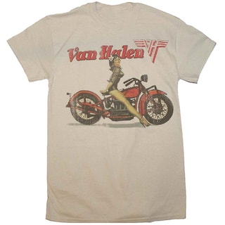 Foto 1 | Foto 1 | Camiseta Rockinstone Biker Pinup Van Halen 100% Algodón - Venta Internacional