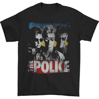 Foto 1 | Foto 1 | Camiseta Police Greatest Hits Para Hombre Rockinstone - Venta Internacional.