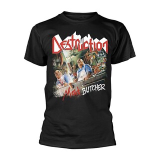 Foto 1 | Foto 1 | Camiseta Rockinstone Destruction Mad Butcher 100% Algodón - Venta Internacional