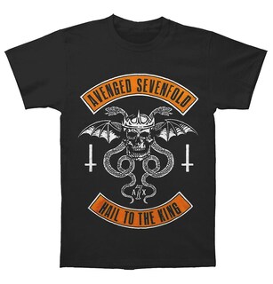 Foto 1 | Foto 1 | Camiseta Rockinstone Avenged Sevenfold Hail To The King - Venta Internacional.