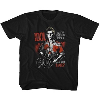 Foto 1 | Foto 1 | Camiseta Billy Idol Aug '82 Youth De Rockinstone, 100% Algodón - Venta Internacional.