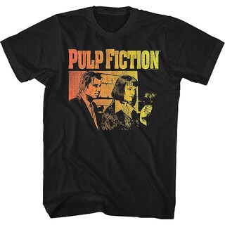 Foto 1 | Foto 1 | Camiseta Rockinstone Vincent Vega Y Mia Wallace Pulp Fictio - Venta Internacional.