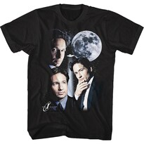 Camiseta Rockinstone Three Fox Moon X-files Para Hombre - Venta Internacional.