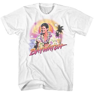 Foto 1 | Foto 1 | Camiseta Rockinstone Airbrush Mitch Baywatch Para Hombre - Venta Internacional.