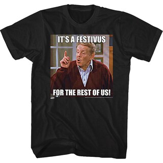 Foto 1 | Foto 1 | Camiseta Rockinstone Festivus For The Rest Of Us Seinfeld - Venta Internacional.