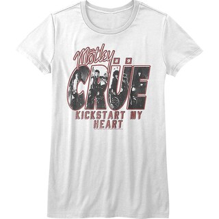 Foto 1 | Foto 1 | Camiseta Rockinstone Kickstart My Heart Motley Crue Para Mujer - Venta Internacional.