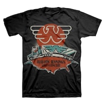 Camiseta Rockinstone Waylon Jennings Live Para Hombre - Venta Internacional.