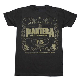Foto 1 | Foto 1 | Camiseta Rockinstone Pantera 101 Proof 30/1 180 G/m² 100% Algodón - Venta Internacional.